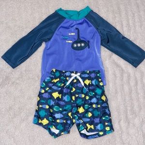 6-12 month boys swim wear